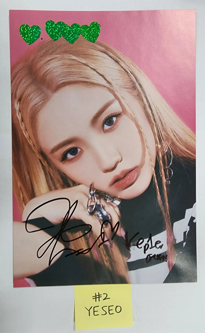 Kep1er “TroubleShooter” 3rd - A Cut Page From Fansign Event Album - HALLYUSUPERSTORE
