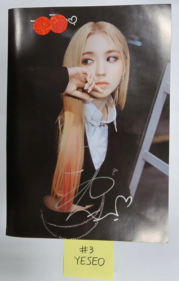 Kep1er “TroubleShooter” 3rd - A Cut Page From Fansign Event Album - HALLYUSUPERSTORE