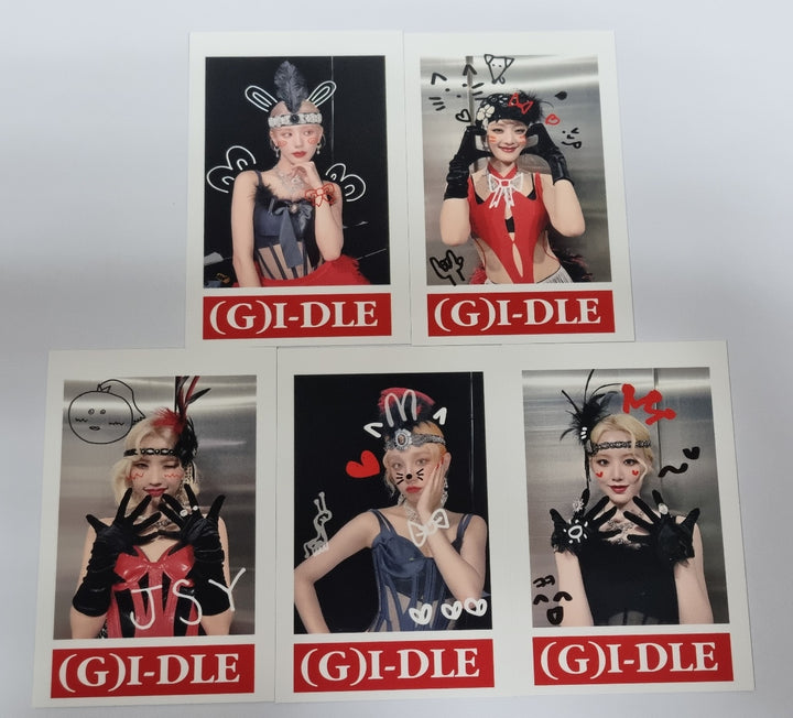 (g) I-DLE "I LOVE" - Soundwave Fansign Event Winner Polaroid Type Photocard