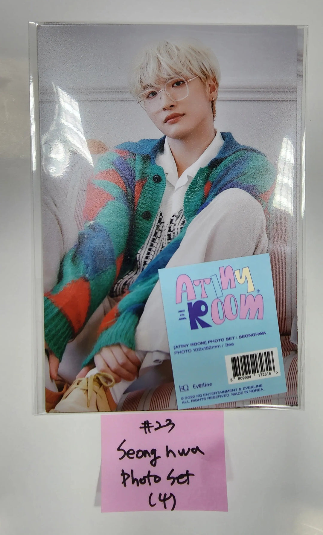 ATEEZ X EVERLINE POP-UP STORE [ATINY ROOM] 4th anniversary  EVENT - Official MD (Restocked 11/15) - HALLYUSUPERSTORE