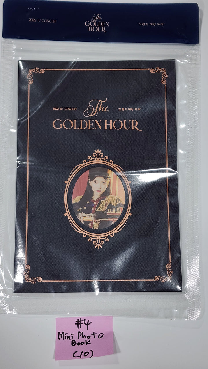 IU  "2022 The Golden Hour" - Official MD [I-Ke Pouch, Poster Set, Pohotcard Set, Mini Photo Book]