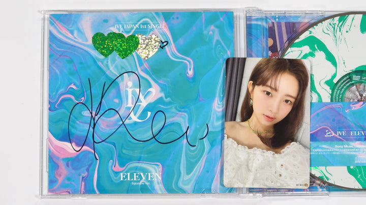 REI (of IVE) ‘ELEVEN’ Japanese ver (E Edition) - Hand Autographed(Signed) Album