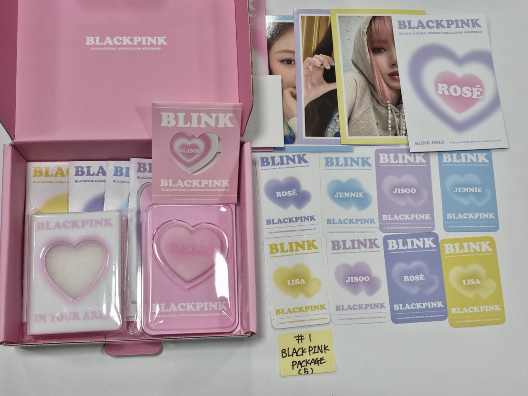 BLACK PINK "BLINK Premium Membership Kit" - Official MD [Updated 11/14]