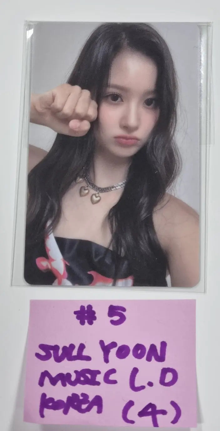 NMIXX  "ENTWURF" 2nd Album - Music Korea Lucky Draw Event PVC Photocard - HALLYUSUPERSTORE