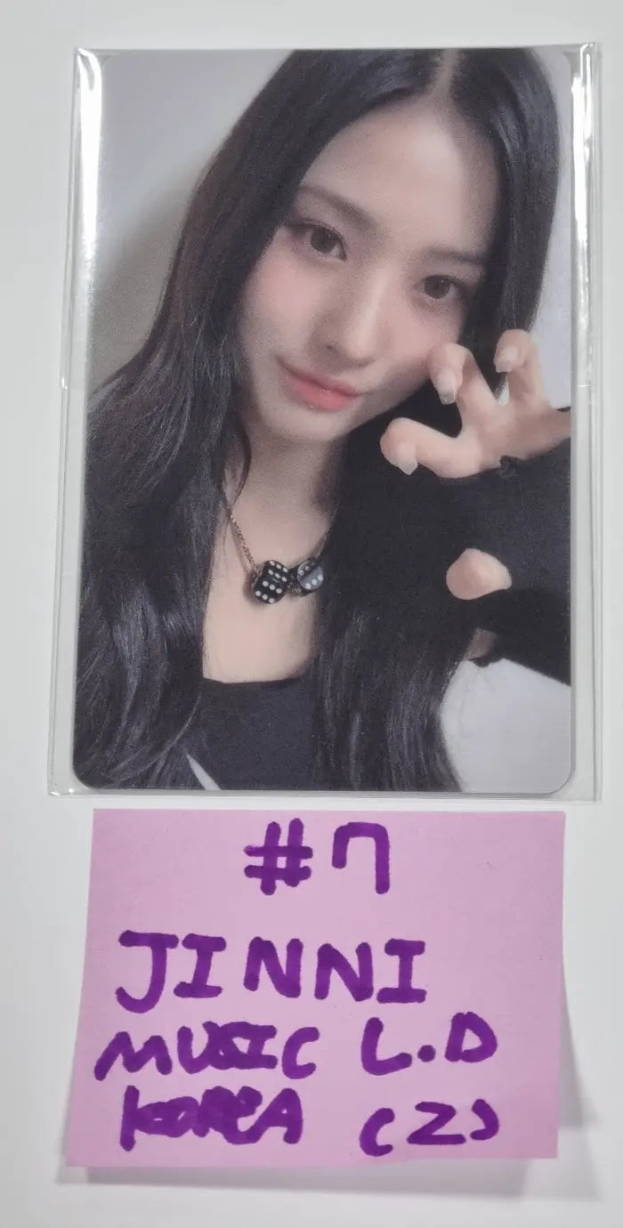 NMIXX  "ENTWURF" 2nd Album - Music Korea Lucky Draw Event PVC Photocard - HALLYUSUPERSTORE