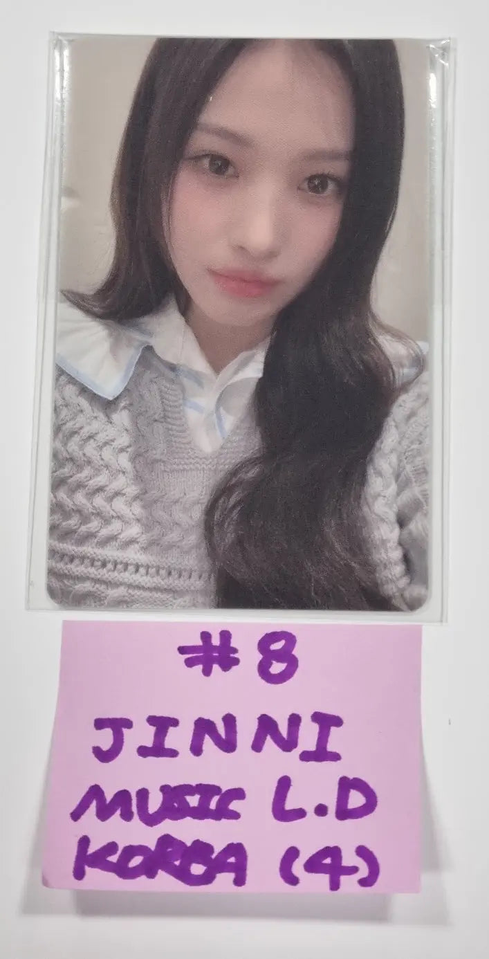 NMIXX  "ENTWURF" 2nd Album - Music Korea Lucky Draw Event PVC Photocard - HALLYUSUPERSTORE