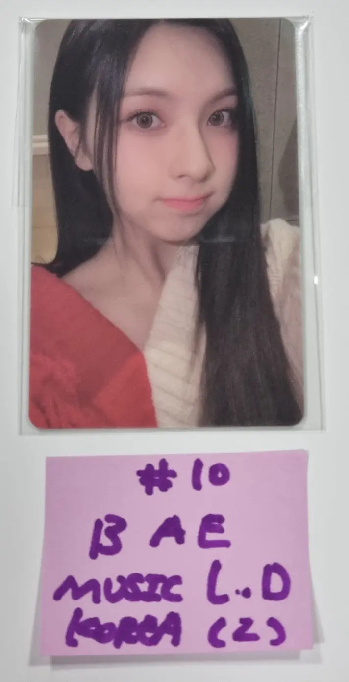 NMIXX  "ENTWURF" 2nd Album - Music Korea Lucky Draw Event PVC Photocard - HALLYUSUPERSTORE