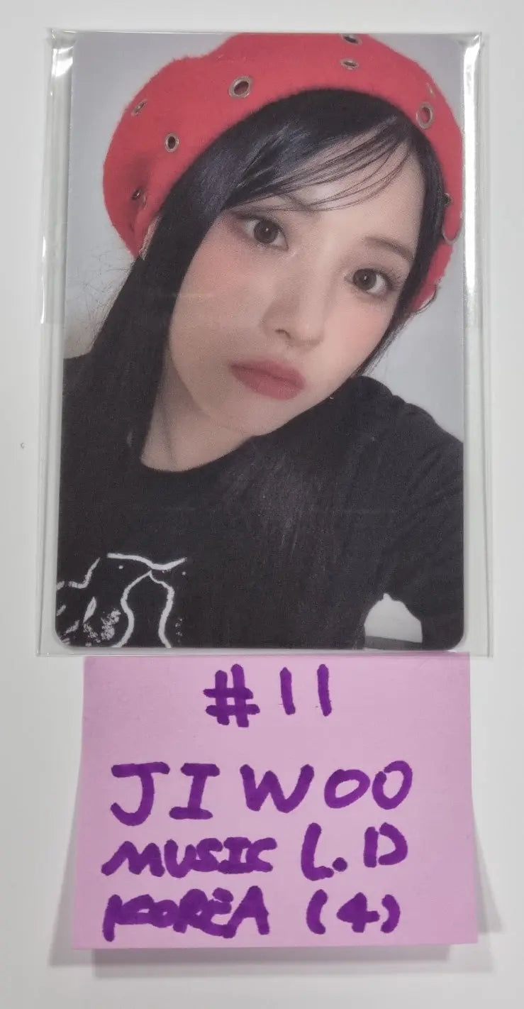 NMIXX  "ENTWURF" 2nd Album - Music Korea Lucky Draw Event PVC Photocard - HALLYUSUPERSTORE