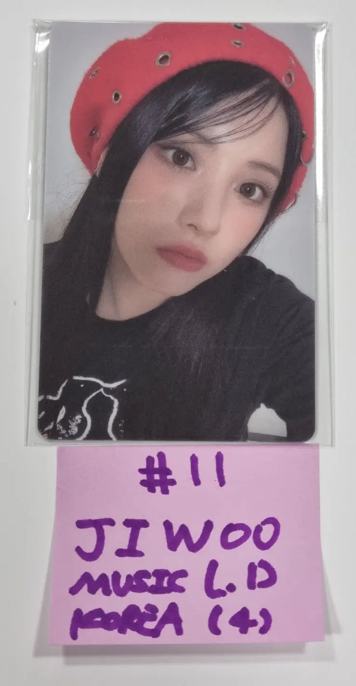 NMIXX  "ENTWURF" 2nd Album - Music Korea Lucky Draw Event PVC Photocard - HALLYUSUPERSTORE