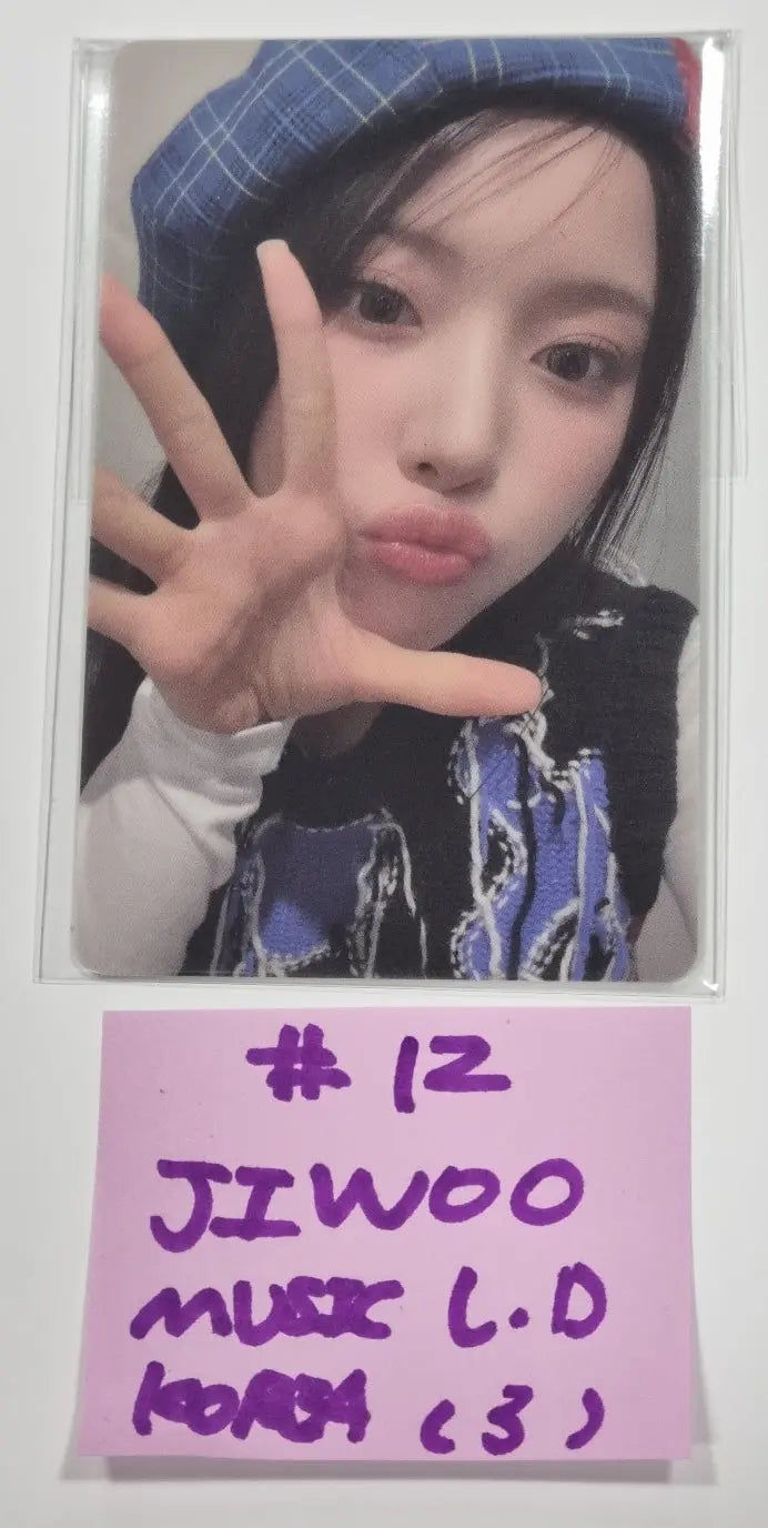 NMIXX  "ENTWURF" 2nd Album - Music Korea Lucky Draw Event PVC Photocard - HALLYUSUPERSTORE
