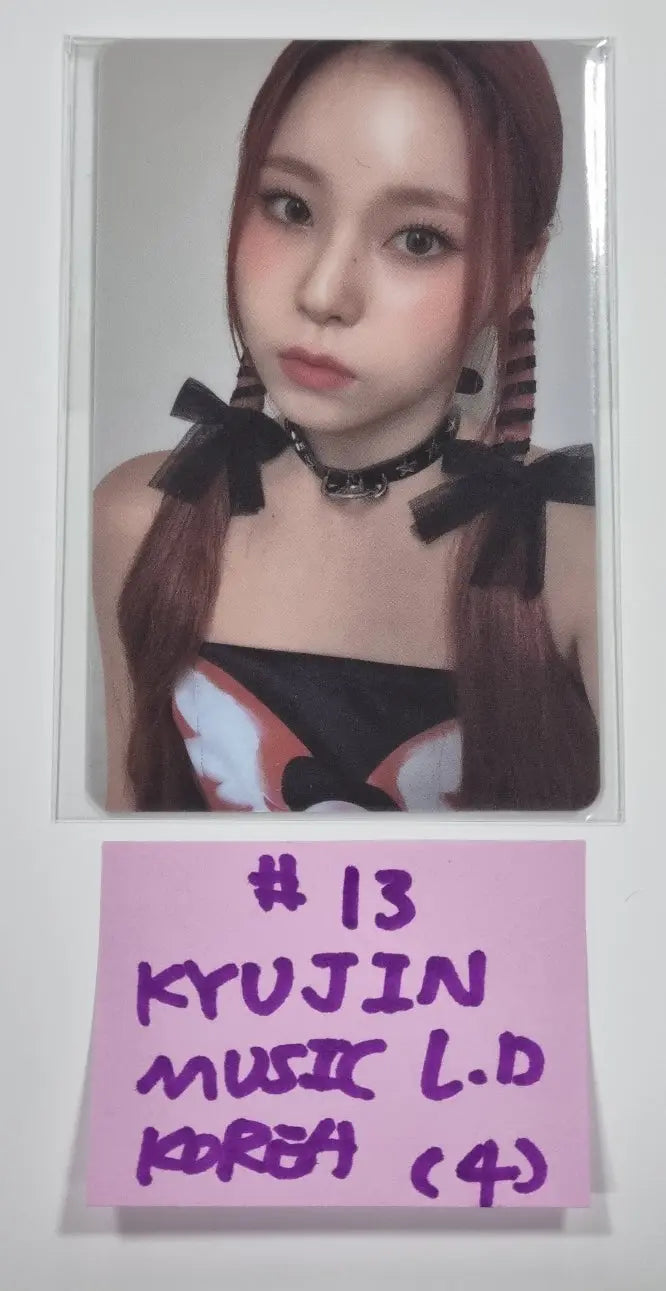 NMIXX  "ENTWURF" 2nd Album - Music Korea Lucky Draw Event PVC Photocard - HALLYUSUPERSTORE