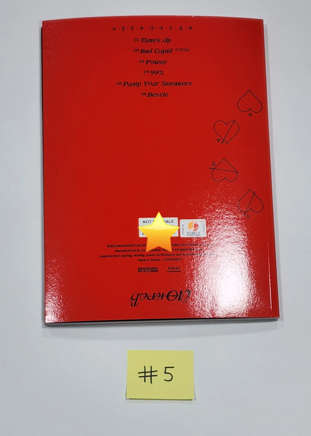 YOUNITE "YOUNI-ON" - Hand Autographed(Signed) Promo Album - HALLYUSUPERSTORE