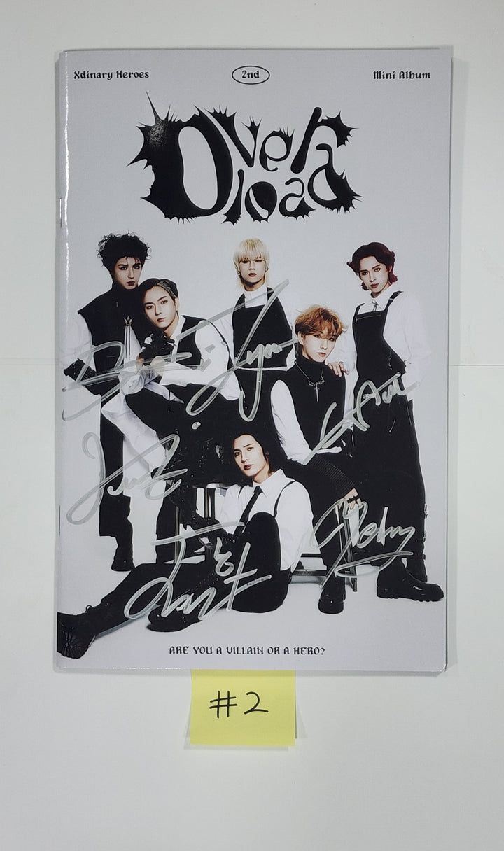 Xdinary Heroes "Overload" - Hand Autographed(Signed) Promo Album (Restocked 11/17)