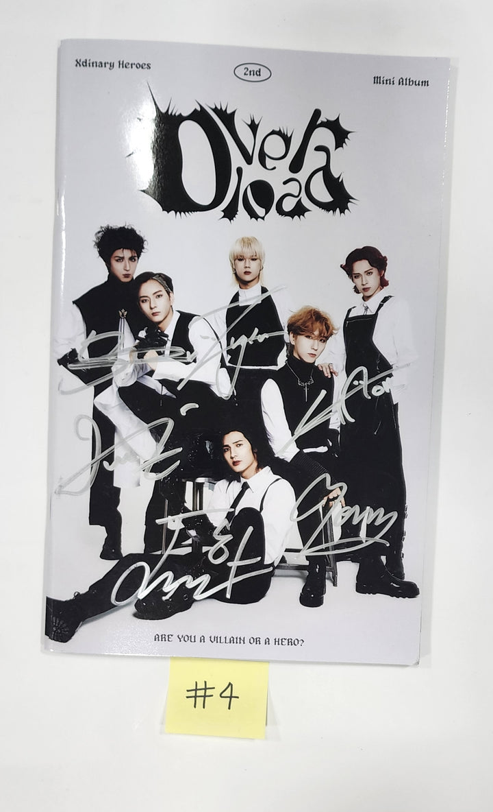 Xdinary Heroes "Overload" - Hand Autographed(Signed) Promo Album (Restocked 11/17)