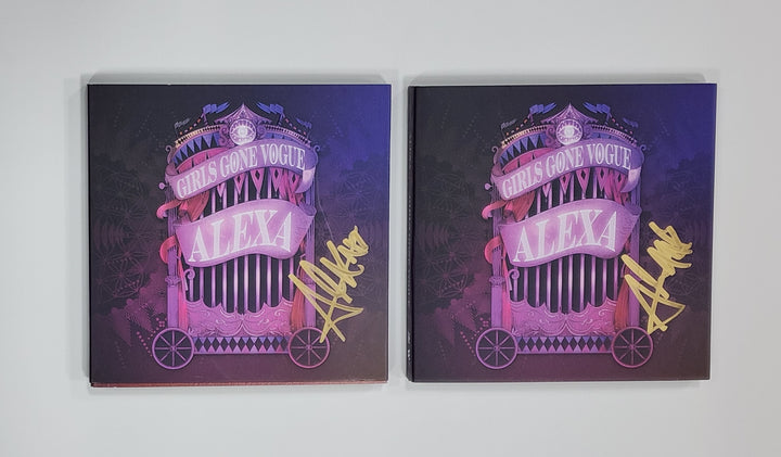ALEXA "Girls Gone Vogue" - Hand Autographed(Signed) Promo Album