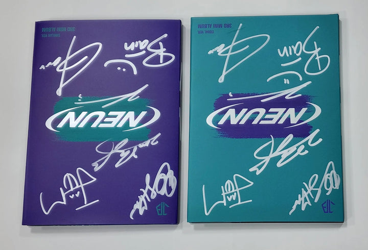 JUST B "= (NEUN)" - Hand Autographed(Signed) Promo Album - HALLYUSUPERSTORE