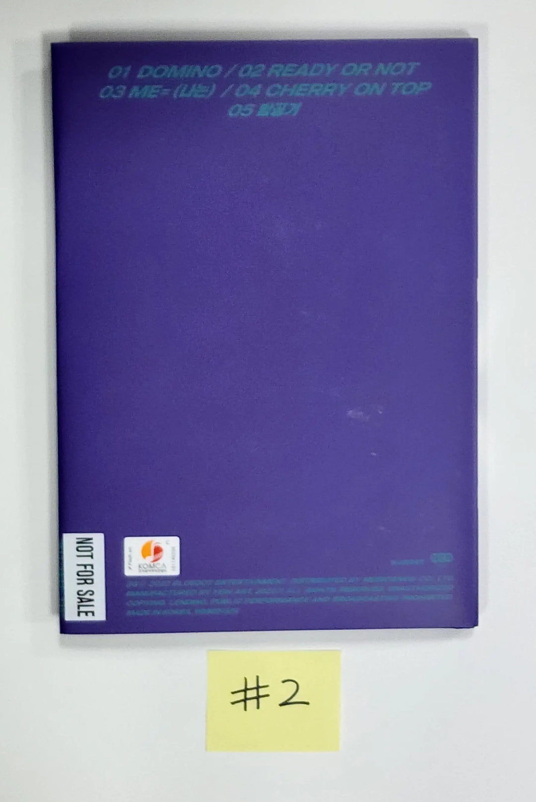 JUST B "= (NEUN)" - Hand Autographed(Signed) Promo Album - HALLYUSUPERSTORE
