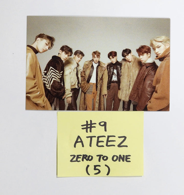 ATEEZ 「TREASURE [EP.1,2,3,FIN,EPILOGUE]」 [プラットフォームver.] - 公式フォトカード