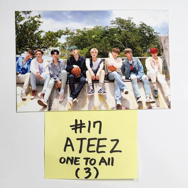 ATEEZ 「TREASURE [EP.1,2,3,FIN,EPILOGUE]」 [プラットフォームver.] - 公式フォトカード