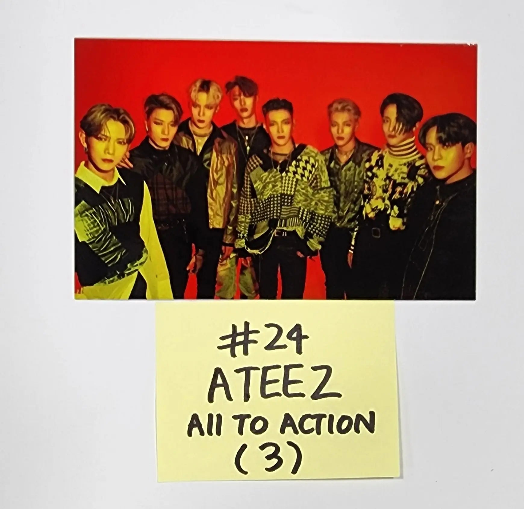 ateez　プロモアルバム　非売品　サイン入り　treasure ATEEZ 