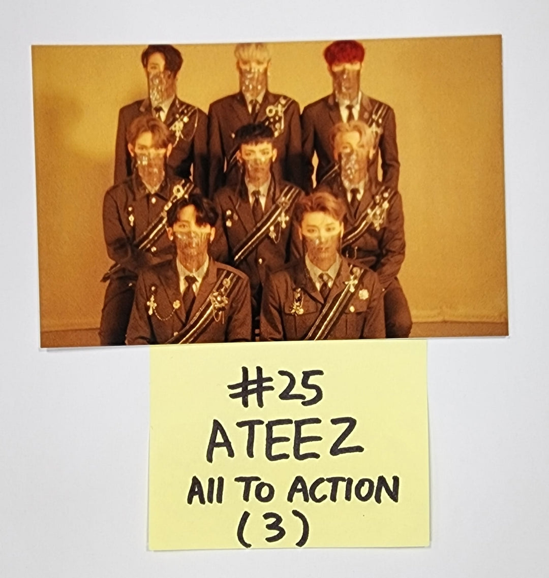 ATEEZ 「TREASURE [EP.1,2,3,FIN,EPILOGUE]」 [プラットフォームver.] - 公式フォトカード