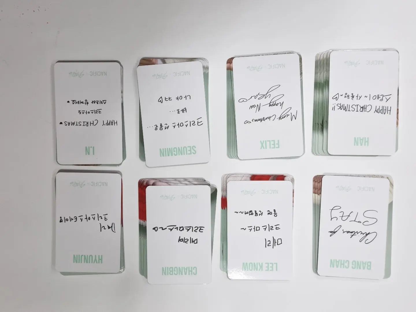 Stray kids X NACIFIC - Love The Present Event Photocard