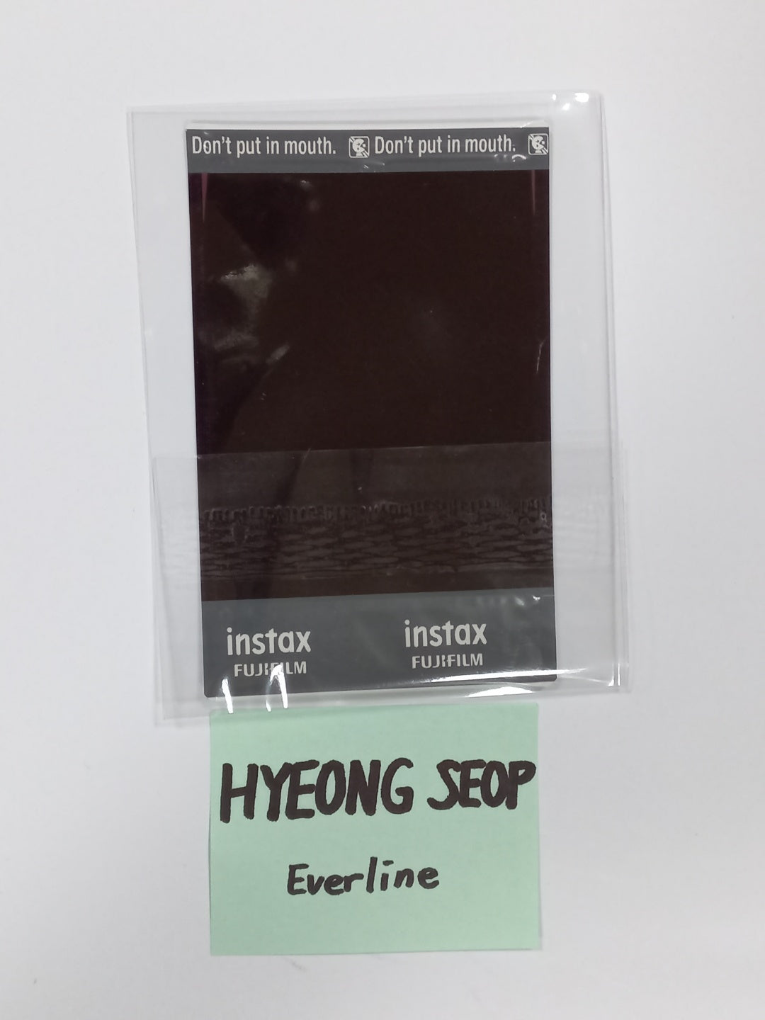 HYEONG SOOP (Of TEMPEST) 「SHINING UP」 - Everline イベント ポラロイド