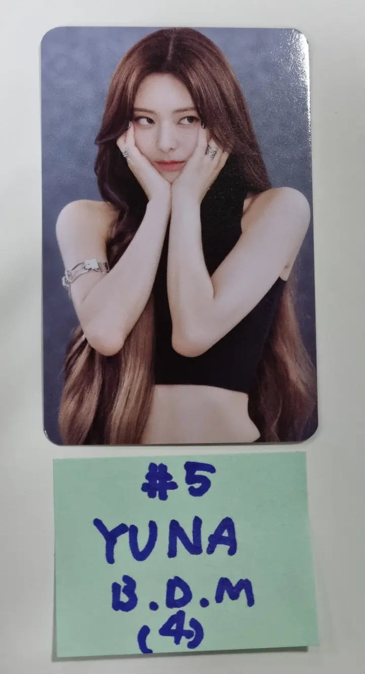 ITZY 'CHESHIRE' - Blue Dream Media Pre-Order Benefit Photocard - HALLYUSUPERSTORE