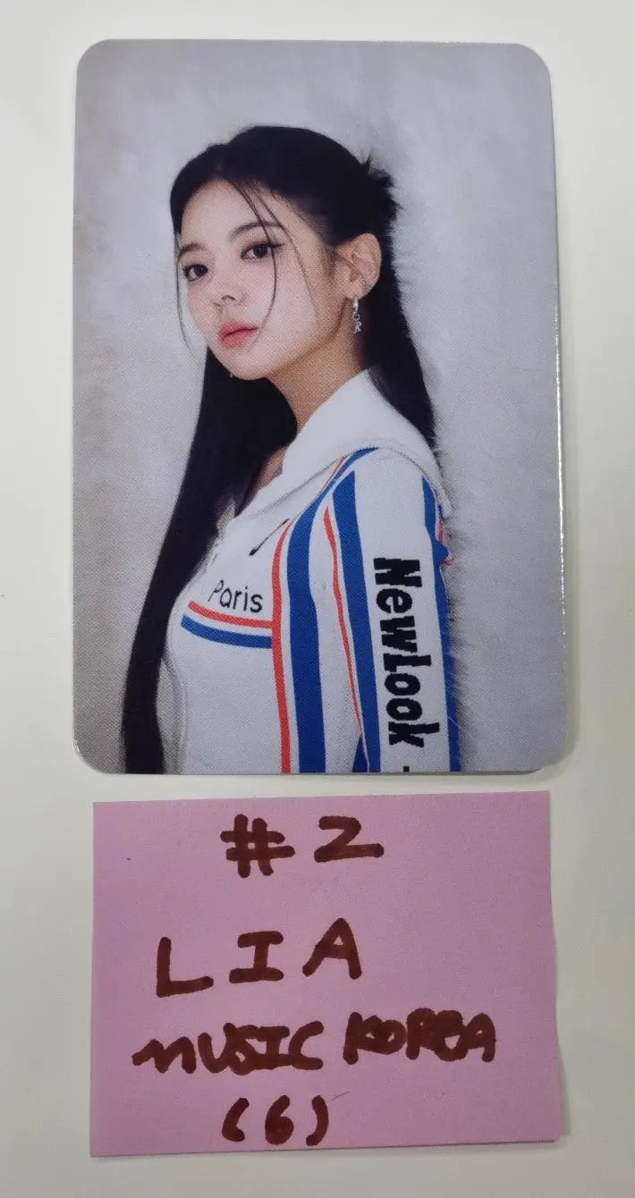 ITZY 'CHESHIRE' - Music Korea Pre-Order Benefit Photocard - HALLYUSUPERSTORE