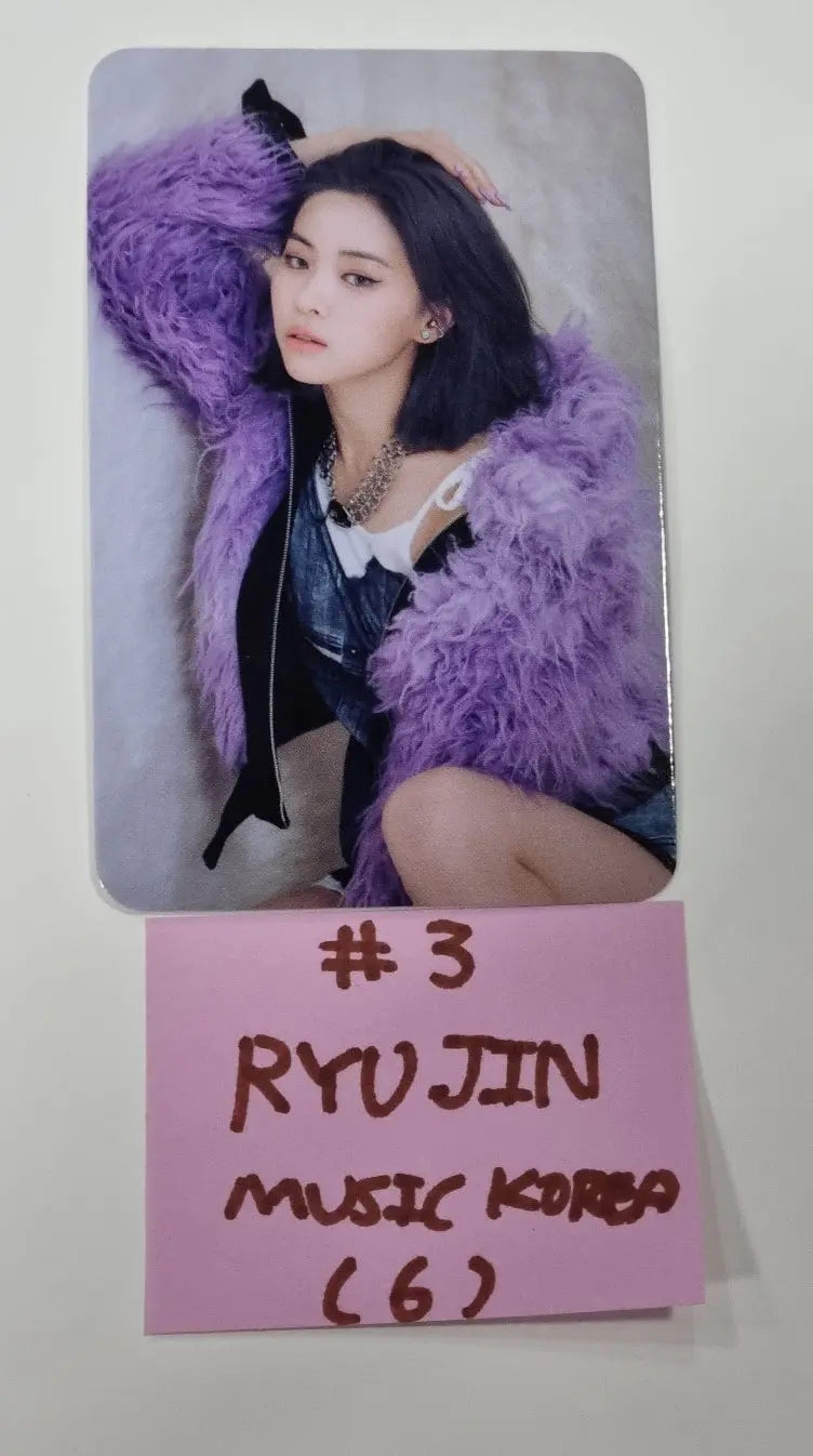 ITZY 'CHESHIRE' - Music Korea Pre-Order Benefit Photocard - HALLYUSUPERSTORE
