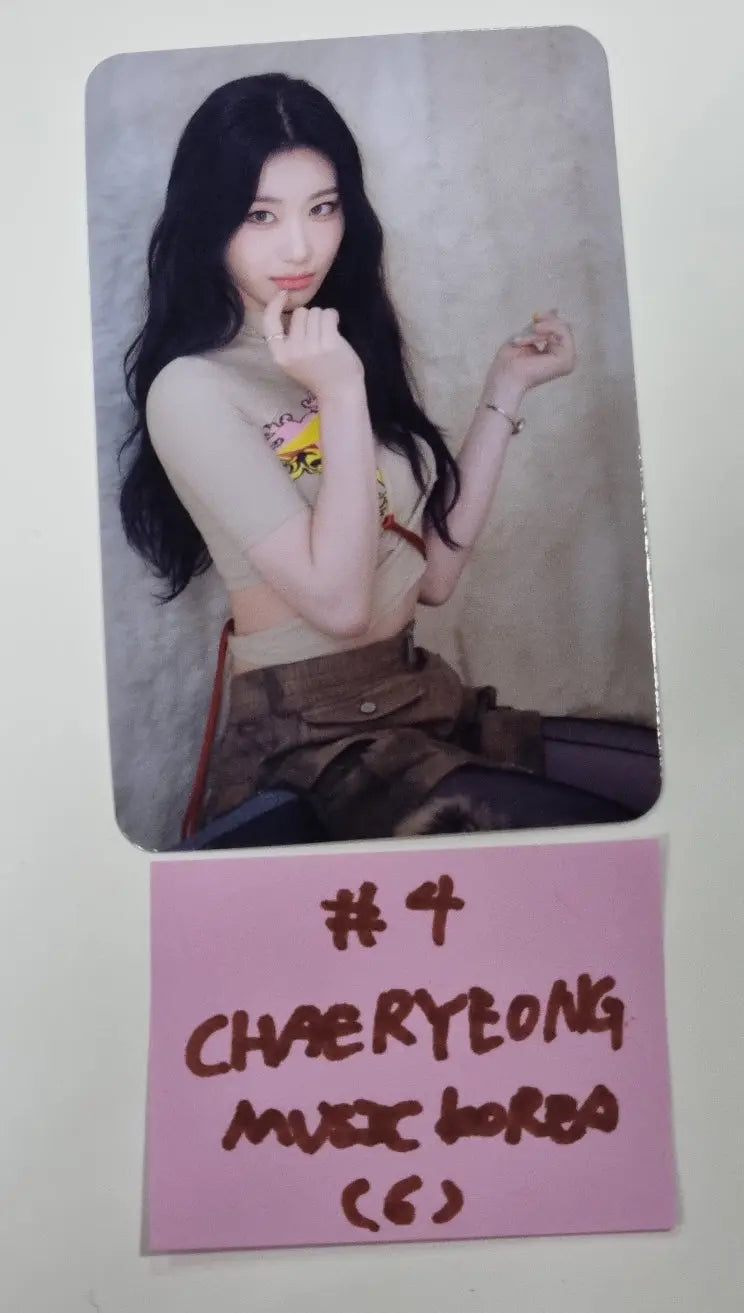 ITZY 'CHESHIRE' - Music Korea Pre-Order Benefit Photocard - HALLYUSUPERSTORE