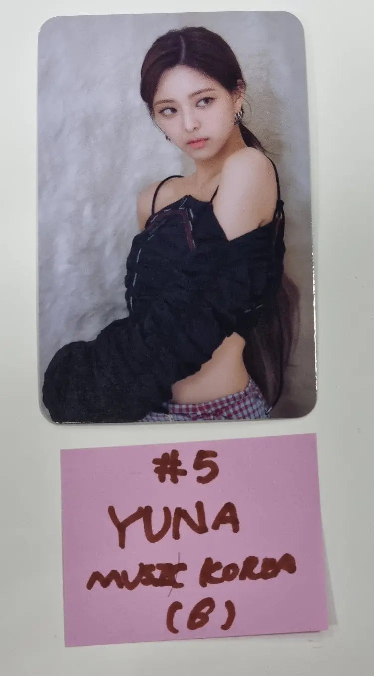 ITZY 'CHESHIRE' - Music Korea Pre-Order Benefit Photocard - HALLYUSUPERSTORE