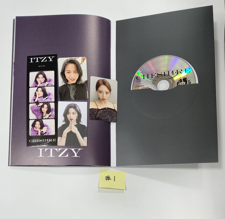 ITZY 'CHESHIRE' - Hand Autographed(Signed) Promo Album
