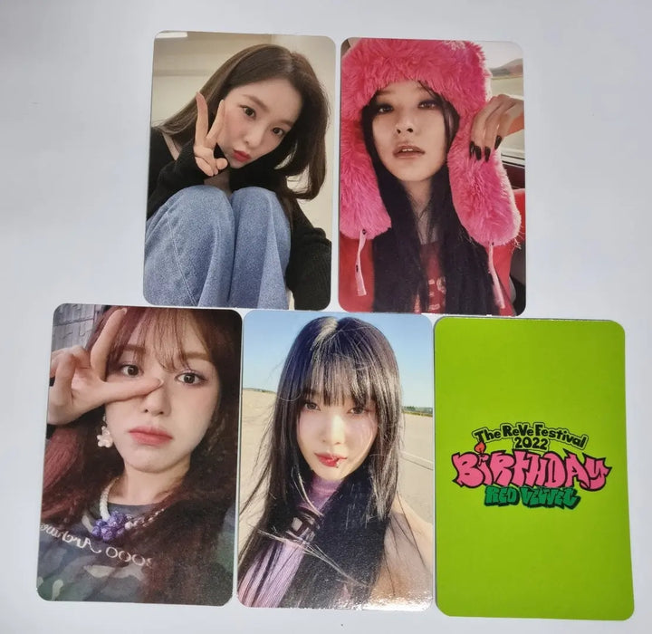 Red Velvet "Birthday" The ReVe Festival 2022 - Soundwave Pre-Order Benefit Photocard