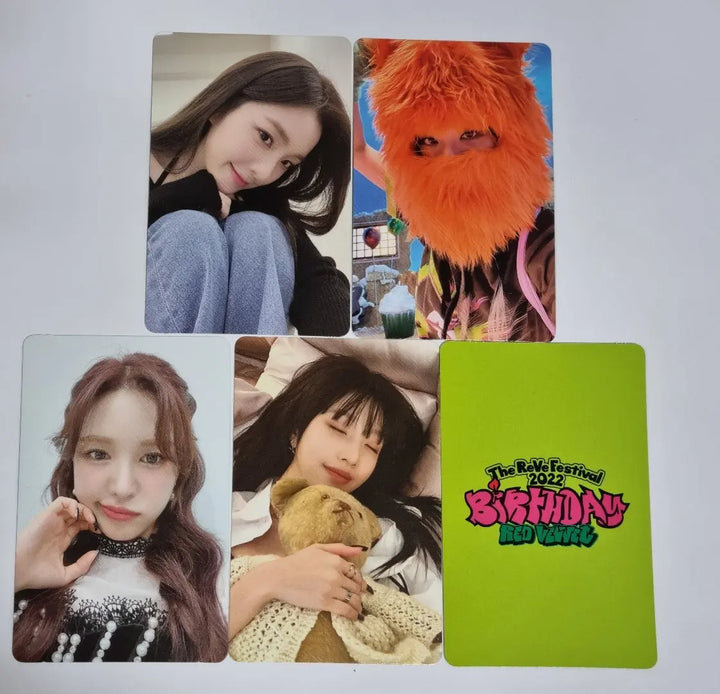 Red Velvet "Birthday" The ReVe Festival 2022 - Apple Music Pre-Order Benefit Photocard - HALLYUSUPERSTORE