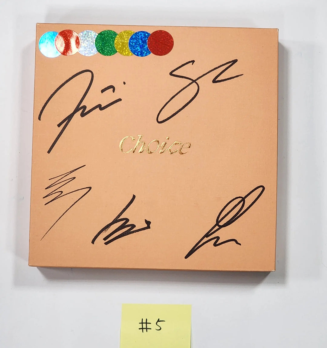 Victon "choice" - Hand Autographed(Signed) Promo Album