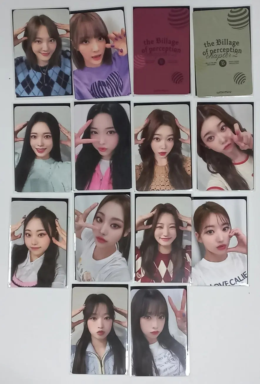 Billlie 'the Billage of perception : chapter two' - Withmuu Lucky Draw Event Photocard - HALLYUSUPERSTORE
