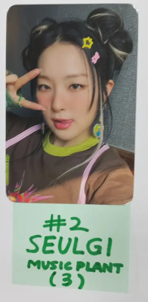 Red Velvet "Birthday" The ReVe Festival 2022 - Music Plant Pre-Order Benefit Photocard - HALLYUSUPERSTORE