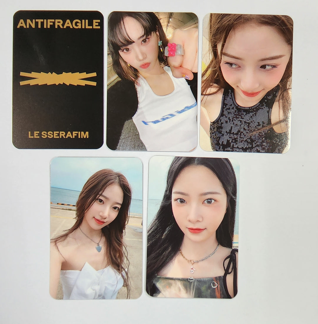 LE SSERAFIM "ANTIFRAGILE" 2nd Mini Album - 좋은뮤직 팬사인회 이벤트 포토카드