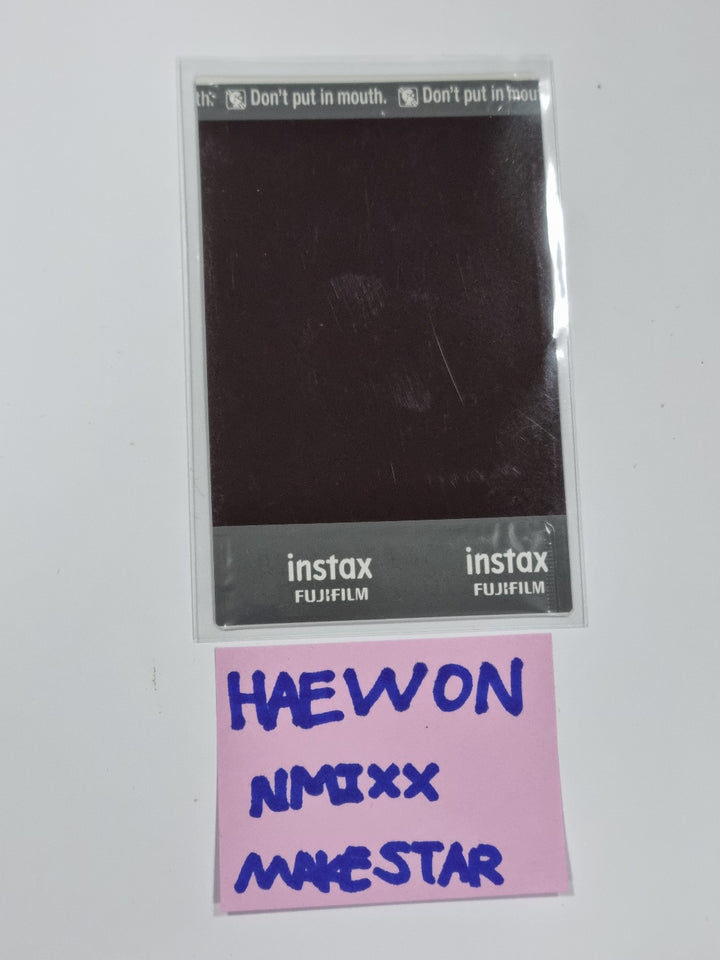 Haewon (Of NMIXX) 'ENTWURF' - Hand Autographed(Signed) Polaroid