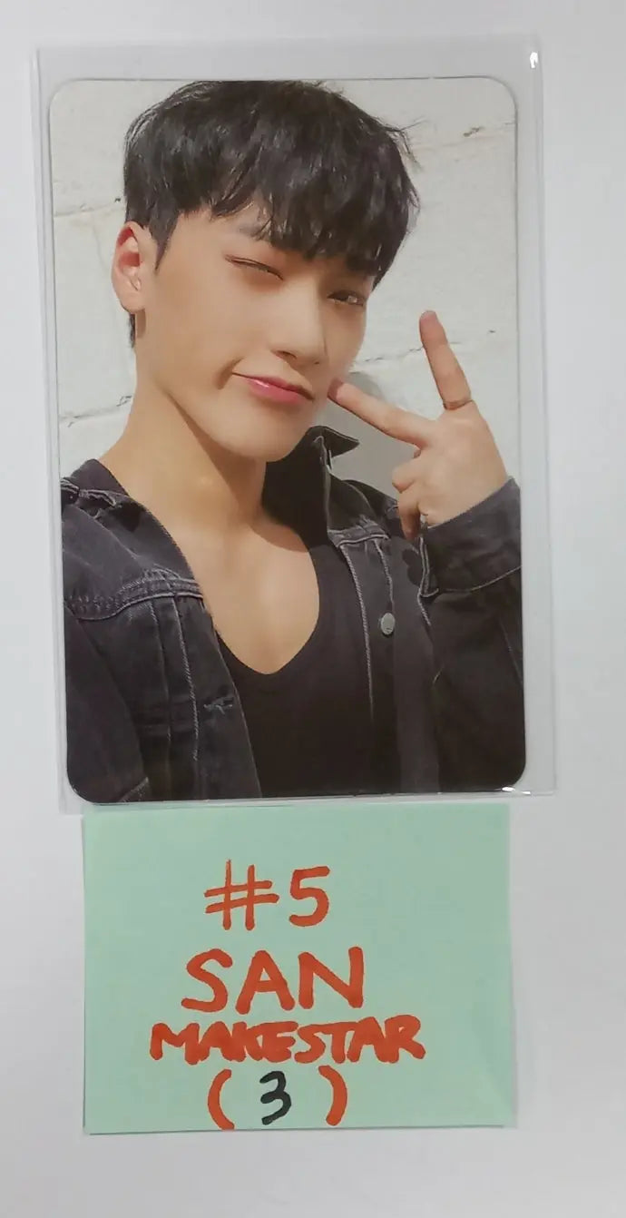 Ateez "The World Ep.1 - MOVEMENT" - Makestar Fansign Event Photocard Round 3 - HALLYUSUPERSTORE