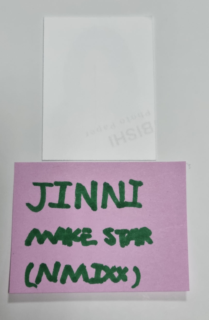 JINNI (of NMIXX) "ENTWURF" 2nd Album - Makestar ファンサイン会証明写真