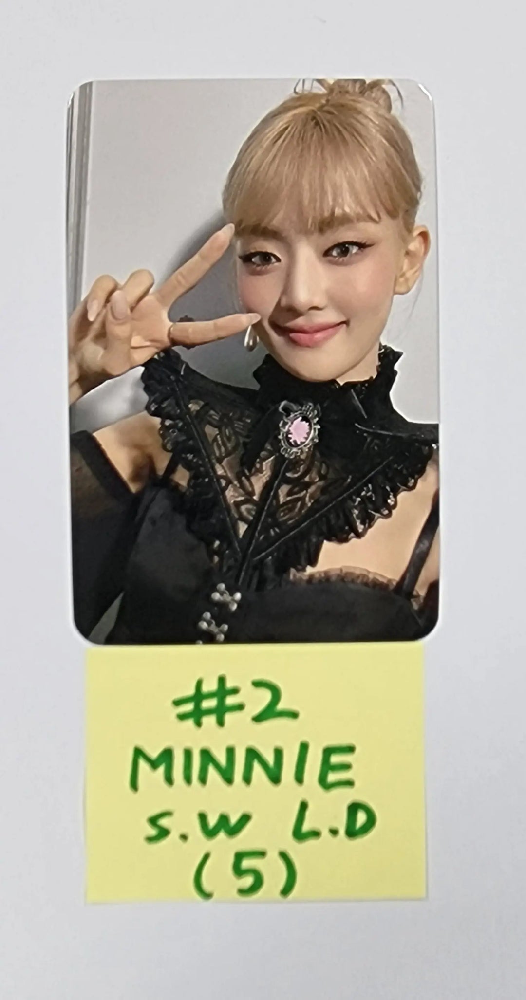 (g) I-DLE "I LOVE" - Soundwave Lucky Draw Event Photocard - HALLYUSUPERSTORE