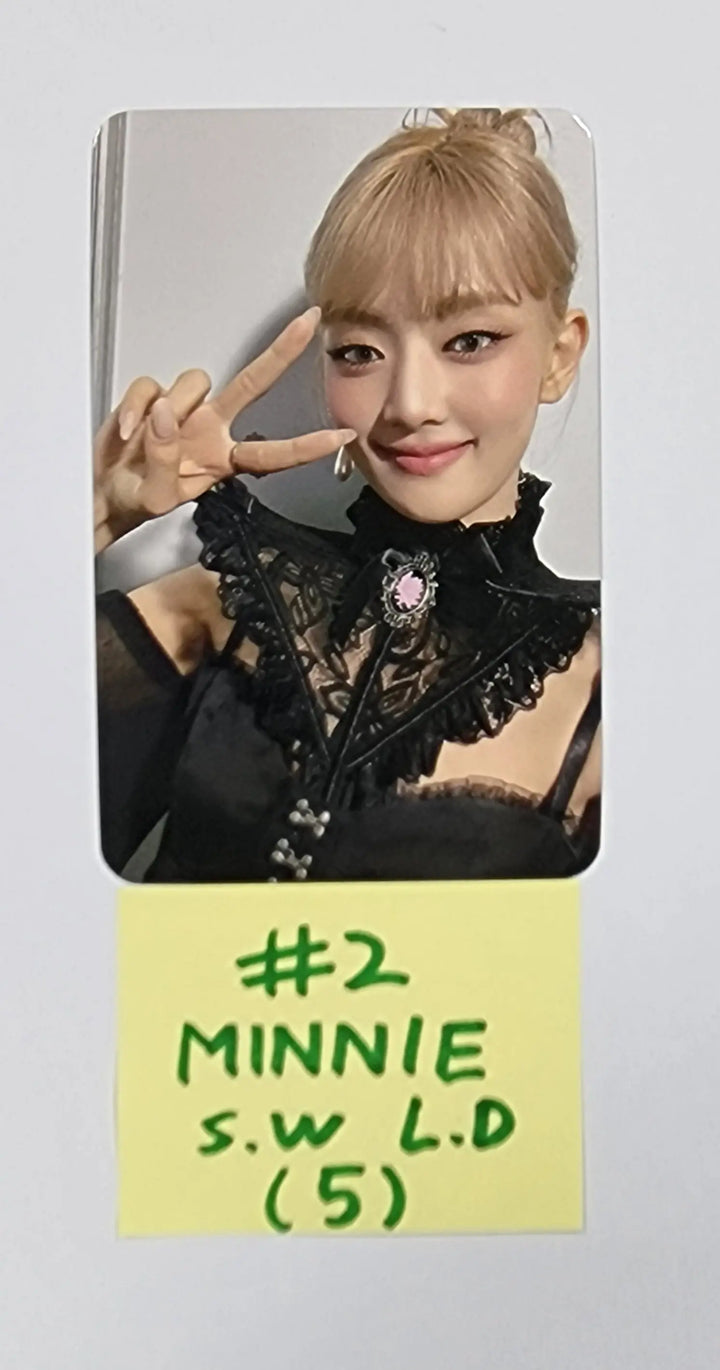 (g) I-DLE "I LOVE" - Soundwave Lucky Draw Event Photocard - HALLYUSUPERSTORE