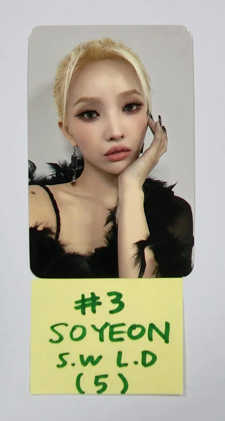 (g) I-DLE "I LOVE" - Soundwave Lucky Draw Event Photocard - HALLYUSUPERSTORE