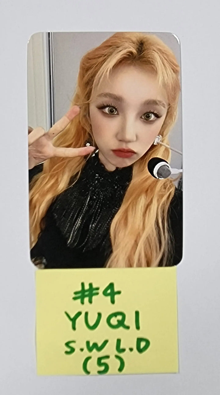 (g) I-DLE "I LOVE" - Soundwave Lucky Draw Event Photocard - HALLYUSUPERSTORE
