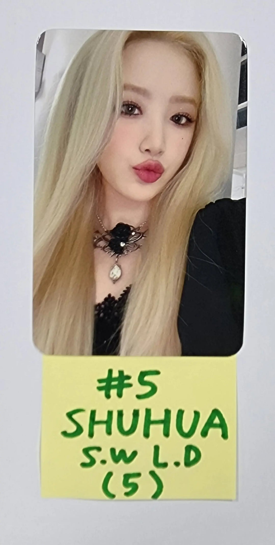 (g) I-DLE "I LOVE" - Soundwave Lucky Draw Event Photocard - HALLYUSUPERSTORE