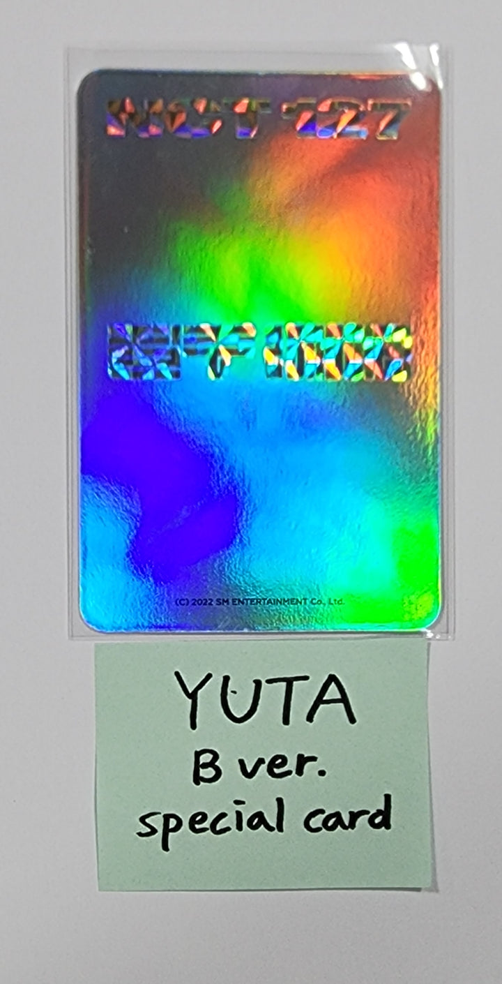 YUTA (of NCT 127) "질주 Street" POP-UP Store - 스페셜 트레이딩 포토카드 (B Ver.)