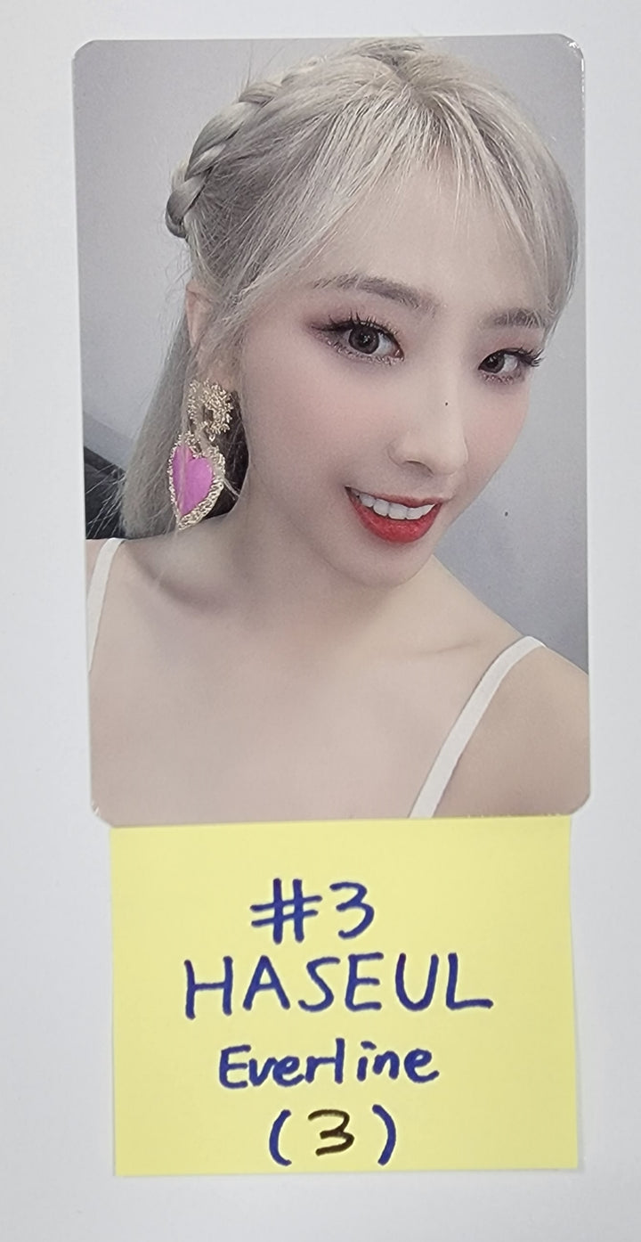이달의 소녀 "LOOK:NA" HOBBY PLANET - 에버라인 반다나 키링 MD 포토카드