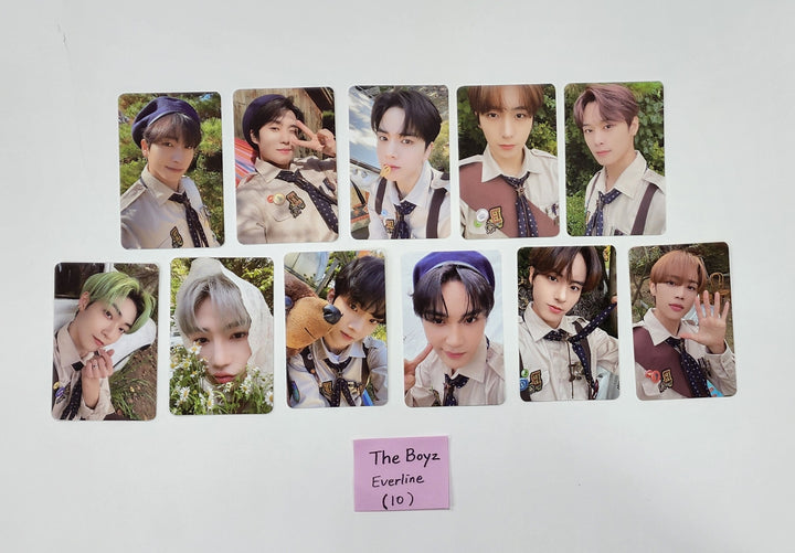 THE BOYZ "THE AZIT" The HYUNDAI SEOUL 2023 SEASON'S GREETINGS - Everline Pre-Order Benefit Photocards Set (11EA) - HALLYUSUPERSTORE